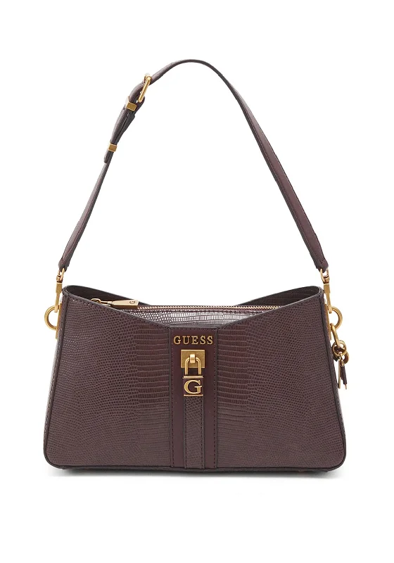 Guess Ginevra Elite Shoulder Bag, Merlot