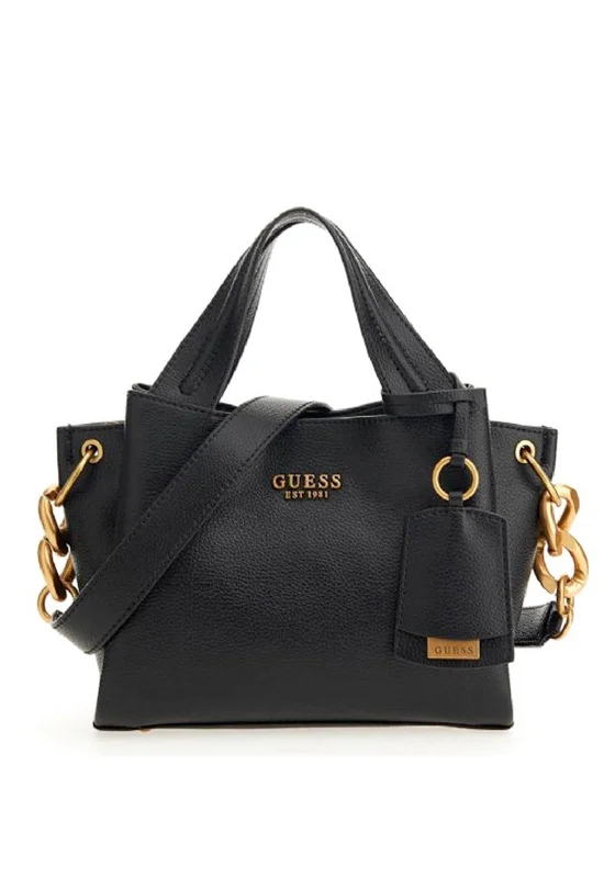 Guess Zed Pebbled Carryall, Black