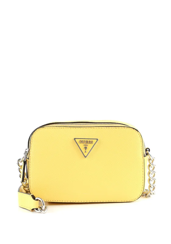 Guess Noelle Small Crossbody Camera Bag, Yellow