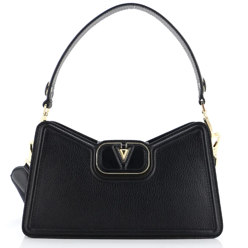 VLogo Shoulder Bag Leather