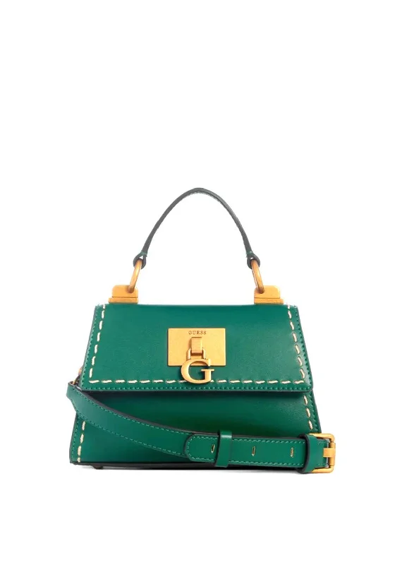 Guess Stephi Mini Crossbody Bag, Forest