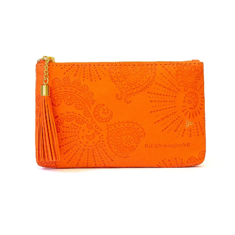 Live Life Wonderful Essentials Purse - Citrus