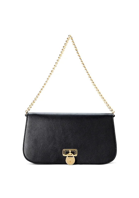 Ralph Lauren Small Tanner Shoulder Bag, Black