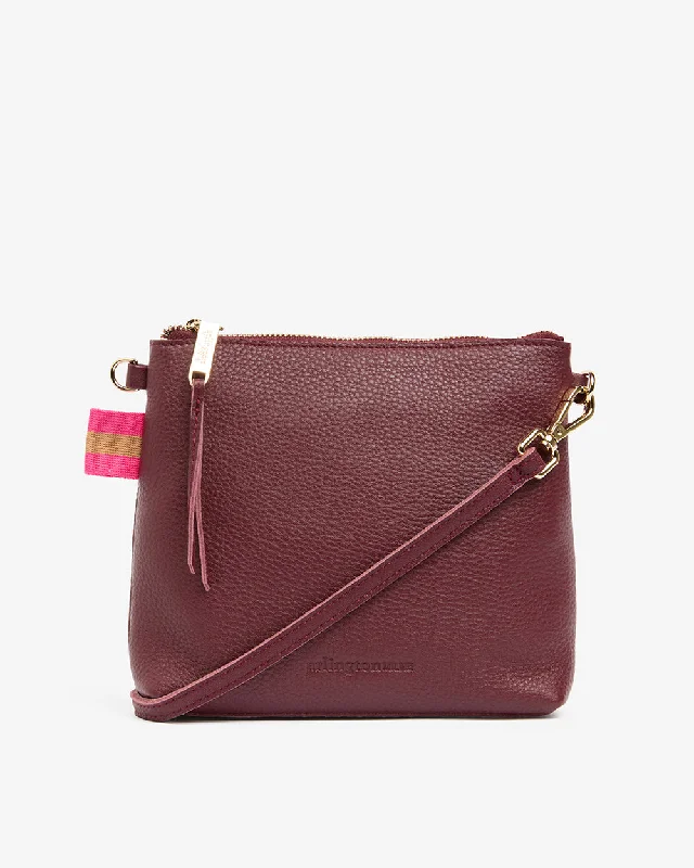 Alexis Crossbody - Burgundy