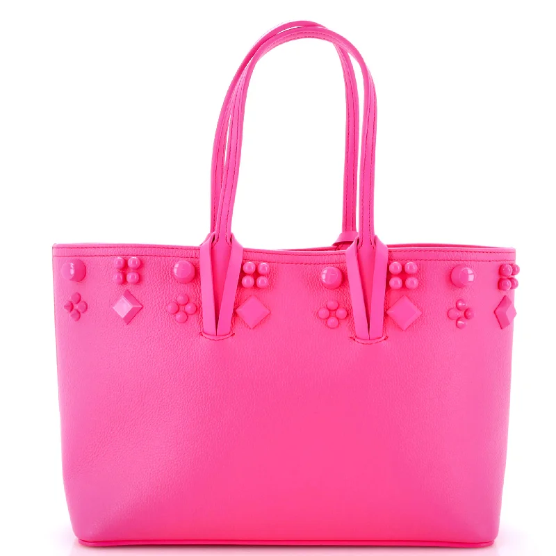 Cabata Empire Tote Studded Leather Small