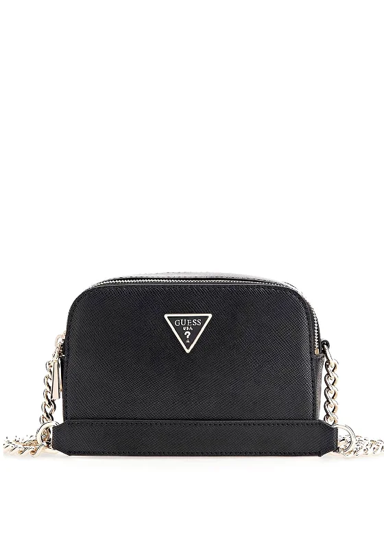 Guess Eco Alexie Mini Crossbody Bag, Black