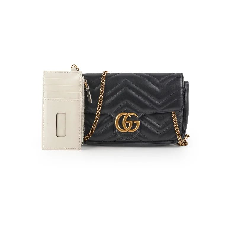 Gucci GG Marmont Matelasse Mini Bag Black