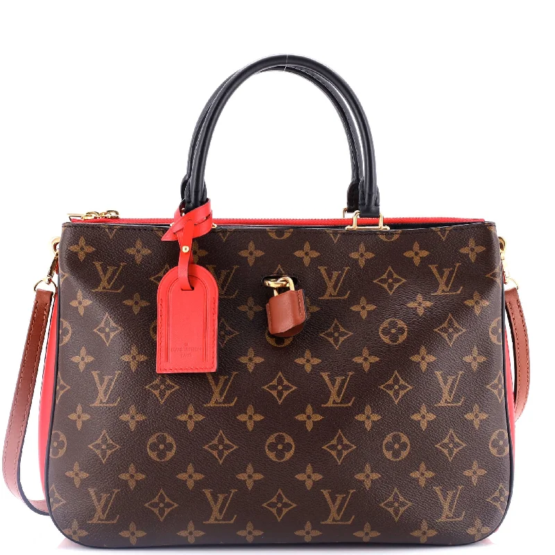 Millefeuille Handbag Monogram Canvas and Leather