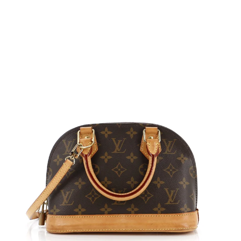 Alma Handbag Monogram Canvas BB