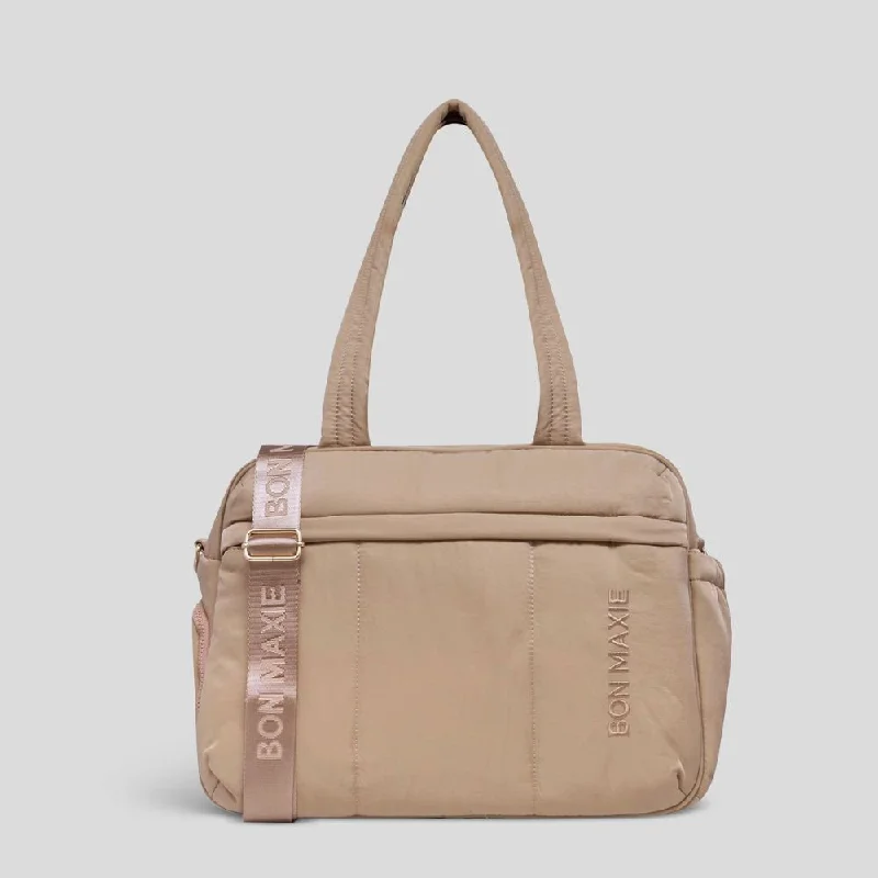 Everyday Nylon Duffel Bag -- Tan