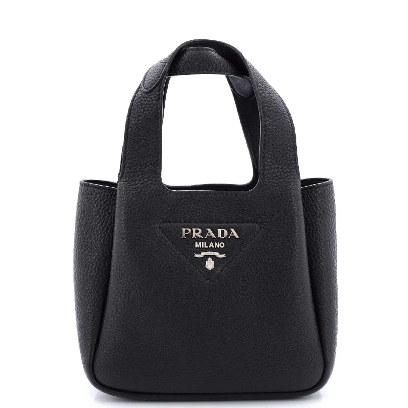 Flou Dynamique Open Tote Vitello Daino Mini