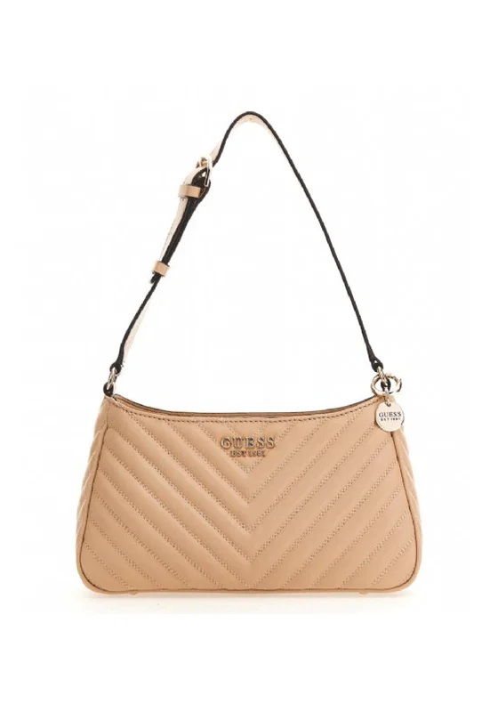 Guess Keillah Quilted Shoulder Bag, Beige