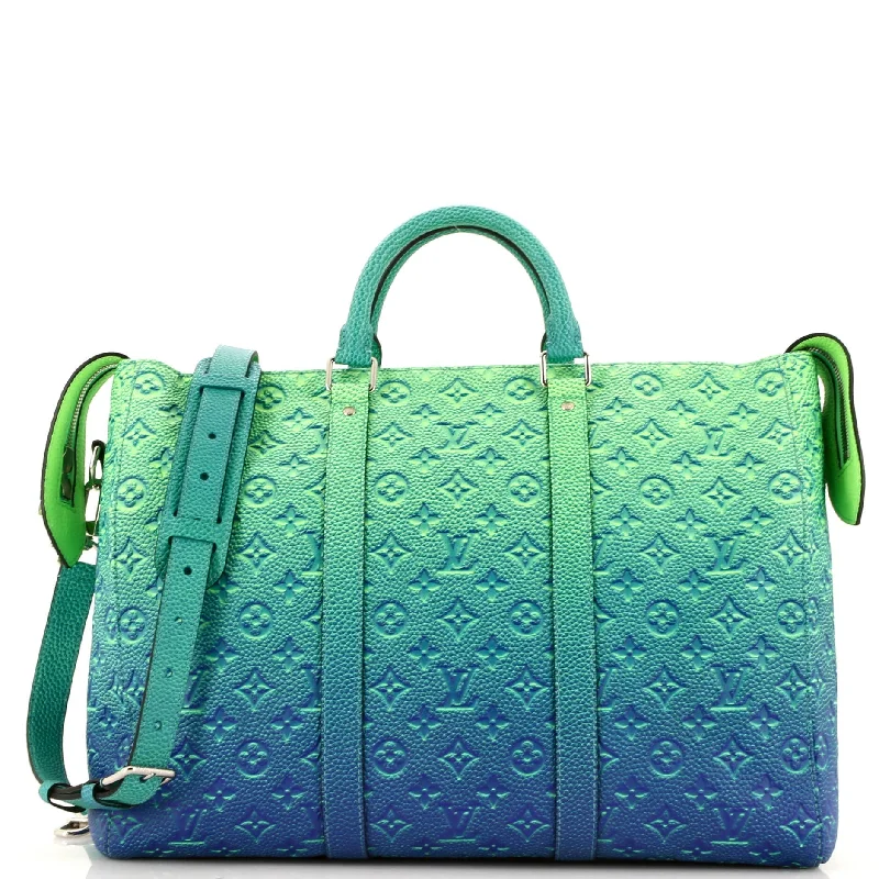 Keepall Tote Limited Edition Illusion Monogram Taurillon Leather