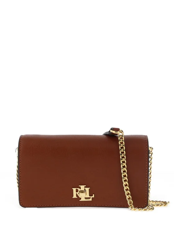 Ralph Lauren Smartphone Chain Crossbody, Lauren Tan