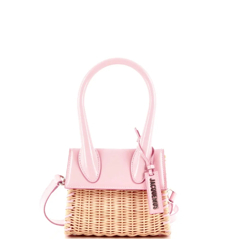 Le Chiquito Osier Bag Raffia and Leather