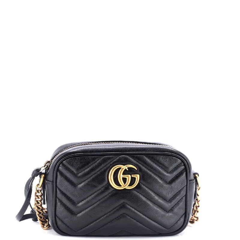 GG Marmont Shoulder Bag Matelasse Leather Mini