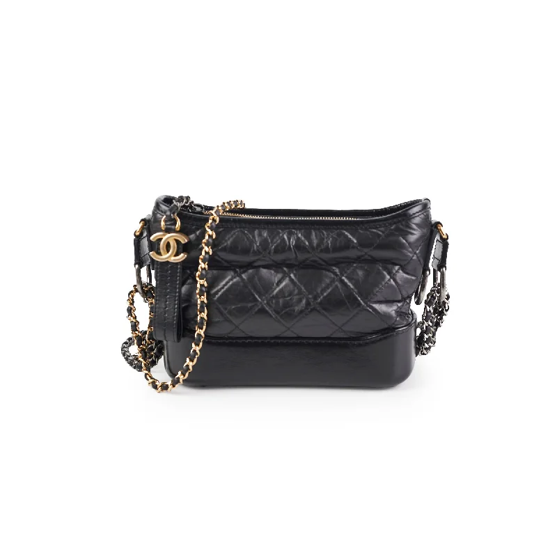 Chanel Small Garbielle Black Bag