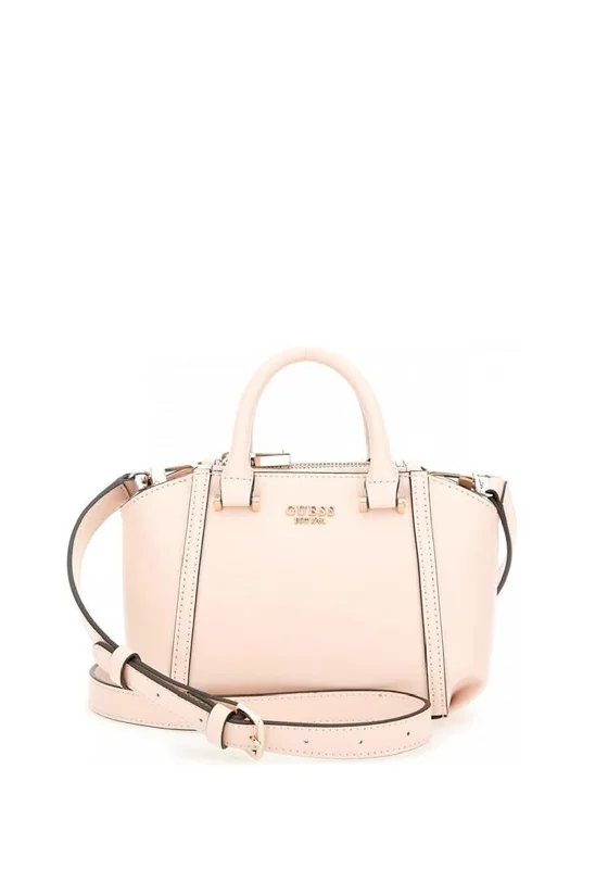 Guess Leie Mini Satchel Bag, Pale Rose