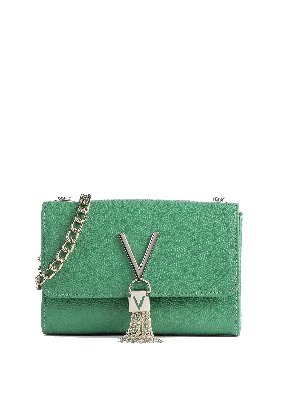 Valentino Divina Box Flap Over Crossbody Bag, Verde