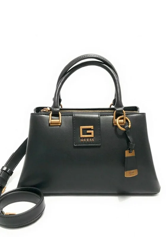 Guess Alva Girlfriend Satchel, Black