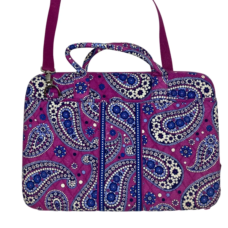 Laptop Bag By Vera Bradley, Size: Large