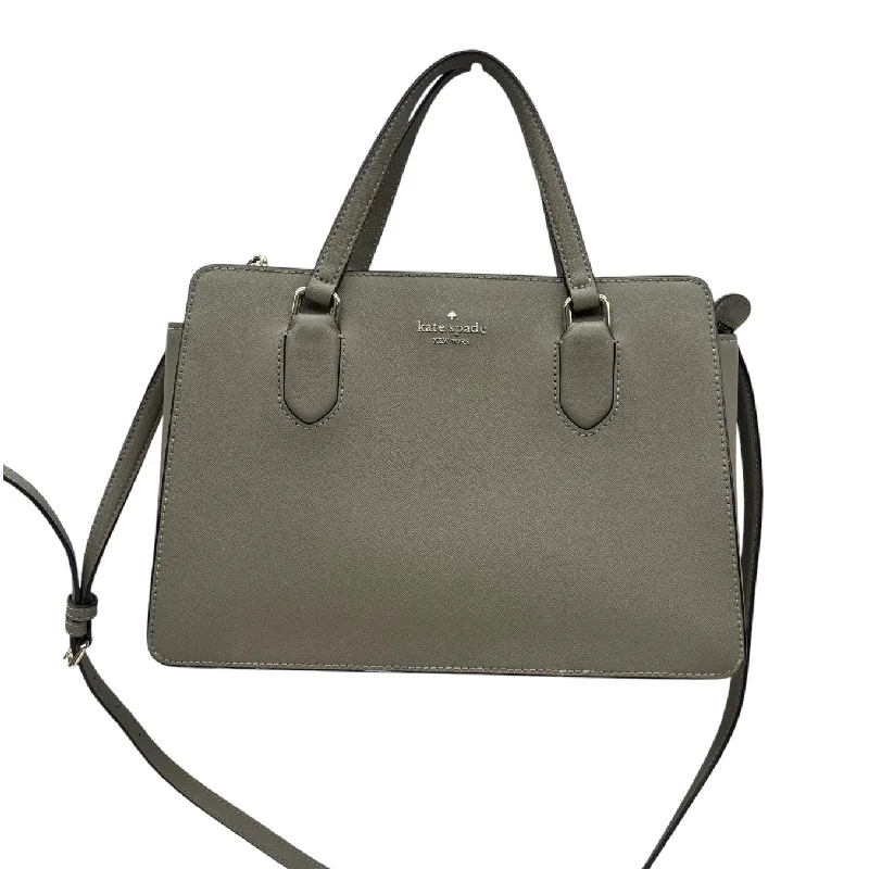 Handbag Designer By Kate Spade In Grey, Size:Medium