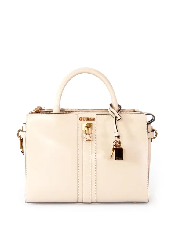 Guess Ginevra Elite Society Satchel, Light Rum