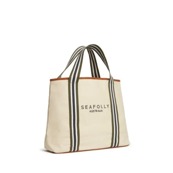 SEAFOLLY - Canvas Travel Tote (Sand)