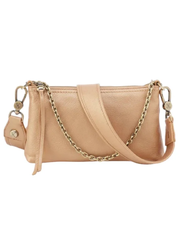 Women's Darcy Crossbody Bag In Dusty Gold