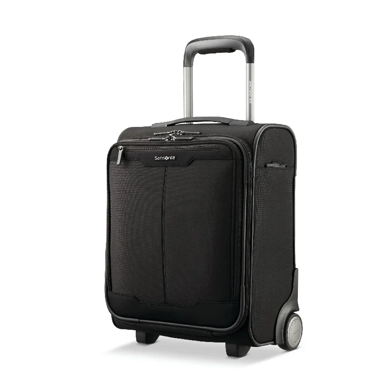 Samsonite Silhouette 18” Softsided 2-Wheeled Underseat Carry-On with Stack-It™ Strap- FLOOR MODEL- last one in stock- $190