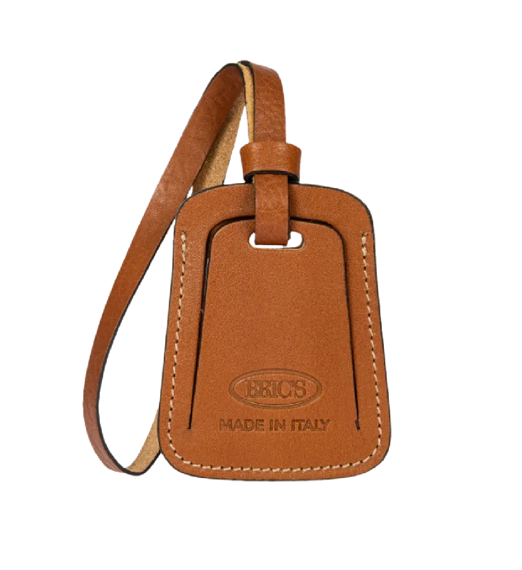 Brics Leather address Luggage tag