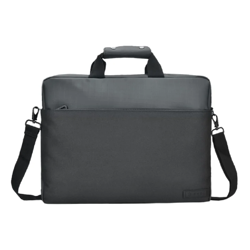 Evol 15.6″ Byron Shoulder Laptop Brief - Black