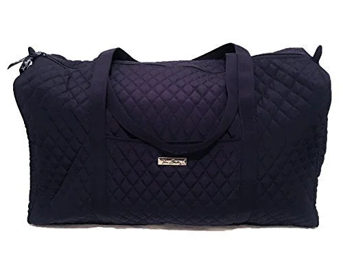 Vera Bradley Large Duffel Bag Micro Fiber Classic Navy