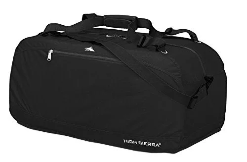 High Sierra 30" Pack-N-Go Duffel Black