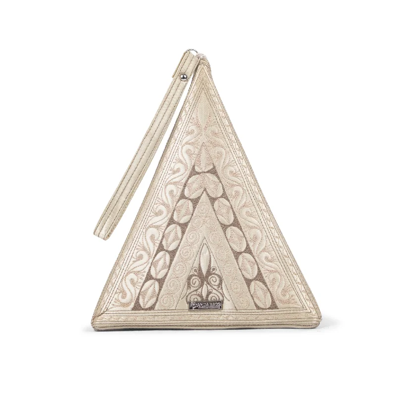 Mutiara Pyramid Clutch