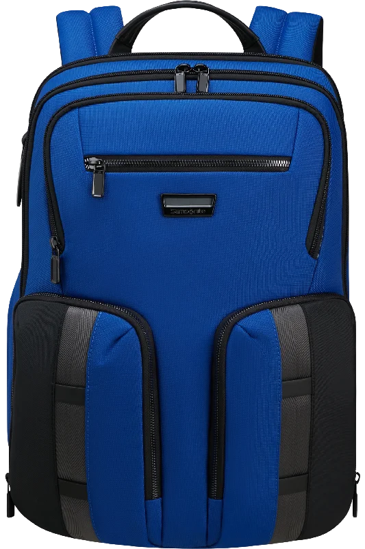 URBAN-EYE Backpack two pockets 15.6" - Cobalt Blue