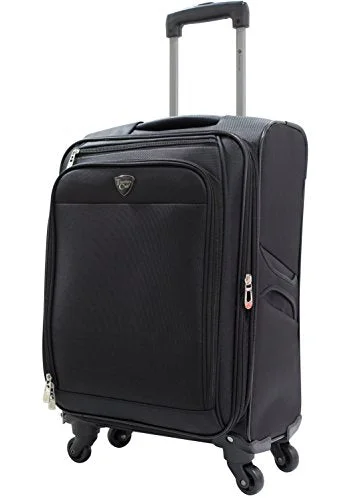 Travelers Club 20" "The Merit" Expandable Rolling Carry-On Luggage With Premium Features And