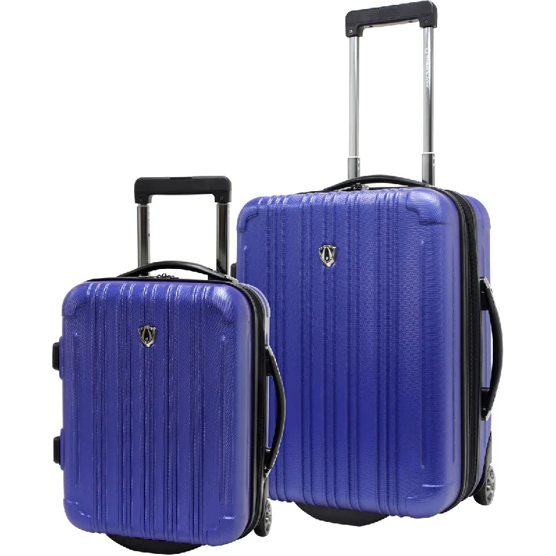 Traveler'S Choice New Luxembourg 2 Piece Carry On Hardside Luggage Set