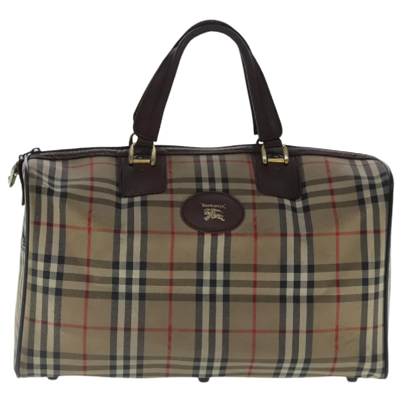 Burberry Nova Check  Canvas Travel Bag (Pre-Owned)