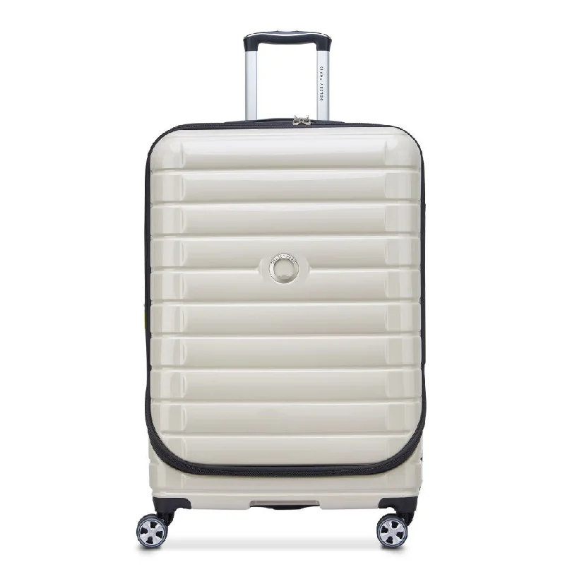 Delsey Shadow 75cm Top Loader Large Luggage - Ivory