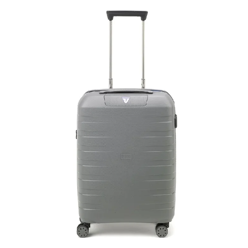 Roncato Box Young Carry On 55cm Hardsided Spinner Suitcase Grey