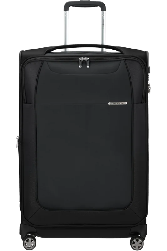 D'LITE 71cm Spinner Expandable (4 wheels) - Black