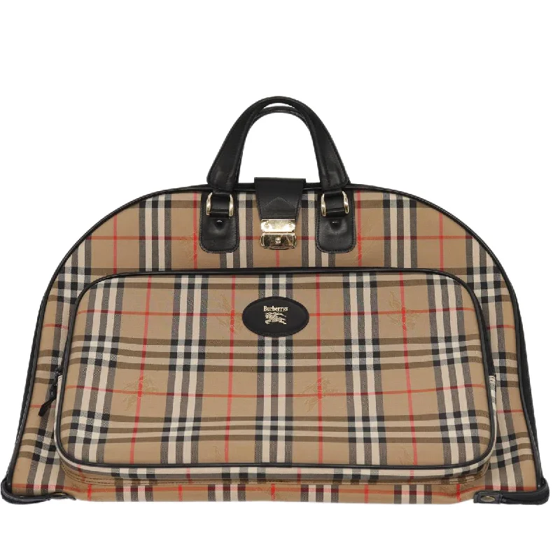 Burberry Nova Check  Canvas Travel Bag (Pre-Owned)