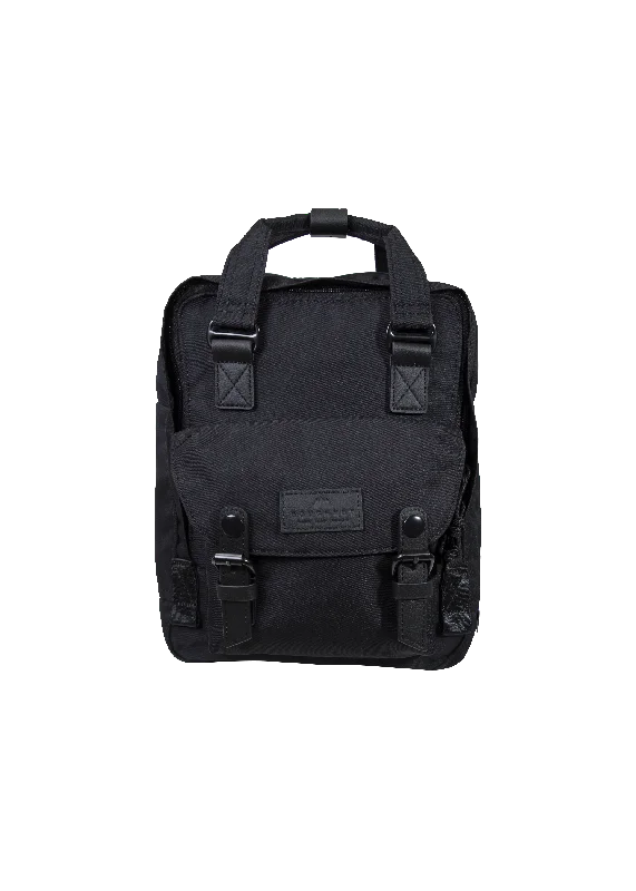 Macaroon Mini Reborn Black Series Black Backpack