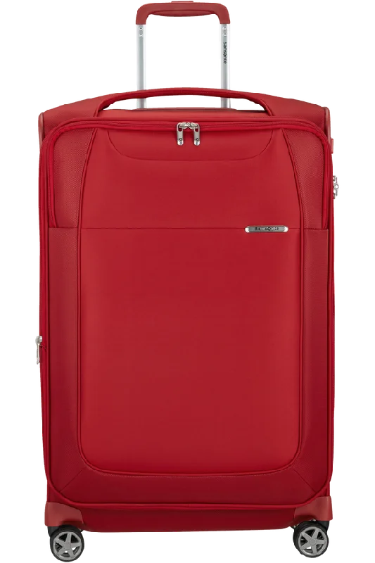 D'LITE 71cm Spinner Expandable (4 wheels) - Chili Red