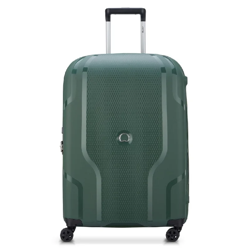 Delsey Clavel MR 71cm Medium Hardsided Spinner Luggage - Deep Green