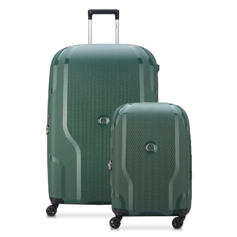 Delsey Clavel MR 2 Piece Hardsided Luggage Duo - Green