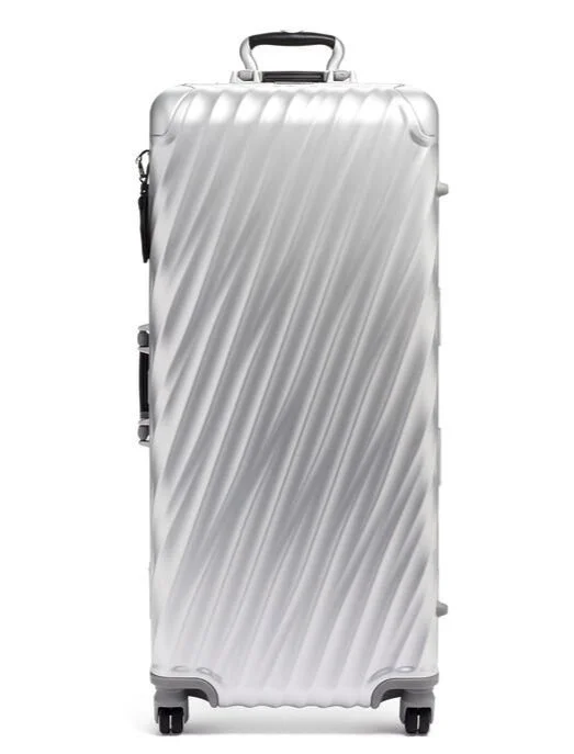 19 Degree Aluminium (87cm) Rolling Trunk 4 wheeled - Silver