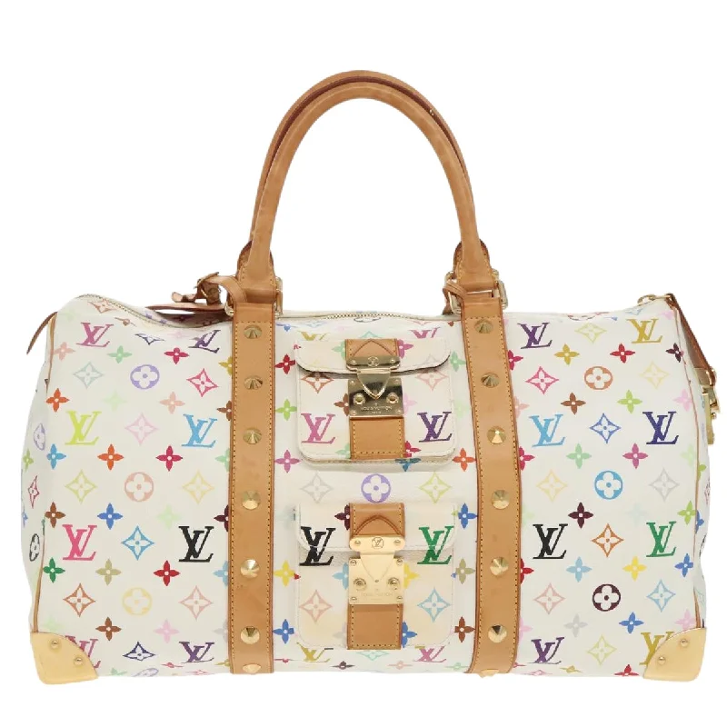 Louis Vuitton Keepall 45  Canvas Travel Bag (Pre-Owned)