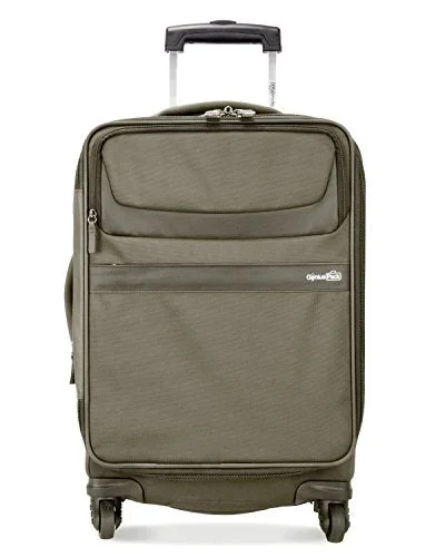 Genius Pack G3 22" Carry On Spinner Luggage - Smart, Organized, Lightweight Suitcase (Titanium)